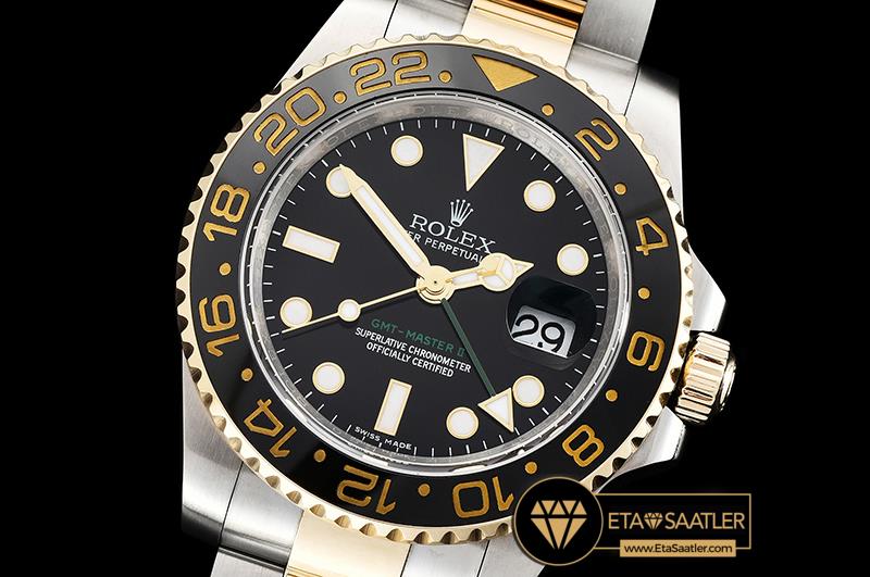 ROLGMT123 - GMT II Cer Bez 18K Wrp YGSS Black Noob A3186 Mod 01.jpg modelleri ROLGMT123 - GMT II Cer Bez 18K Wrp YGSS Black Noob A3186 Mod - 01.jpg